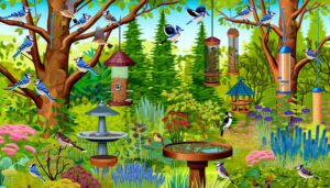 attracting backyard bird species