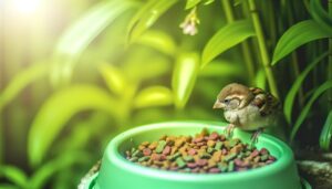 baby sparrow diet clarification