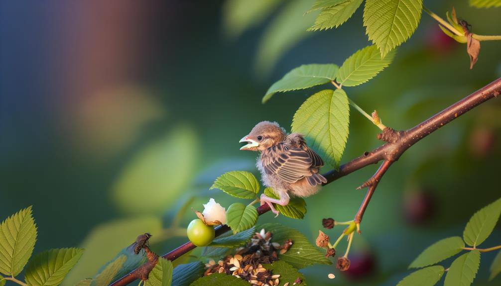 bird feeding and care