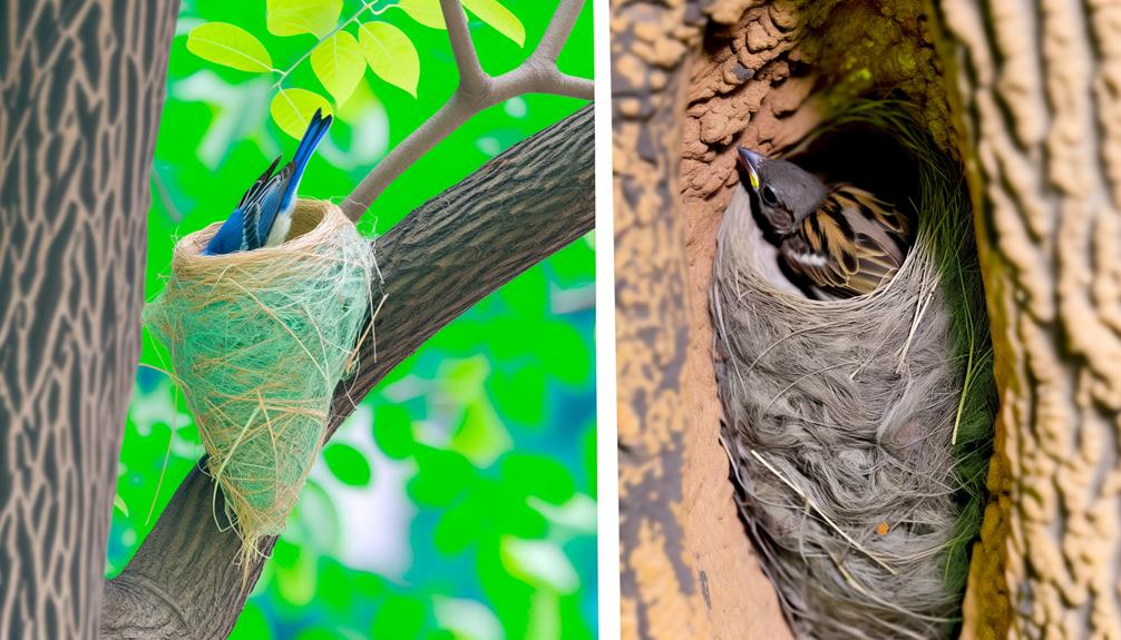 bird nest comparison study