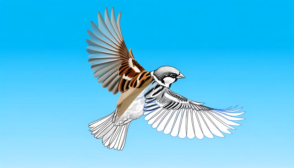 bird s body and wings