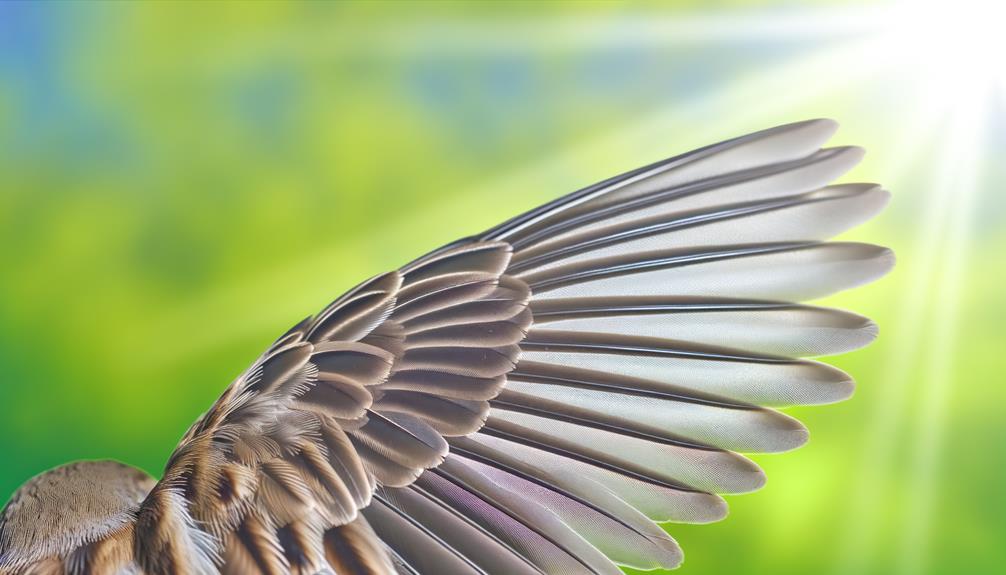 bird wings have primary feathers