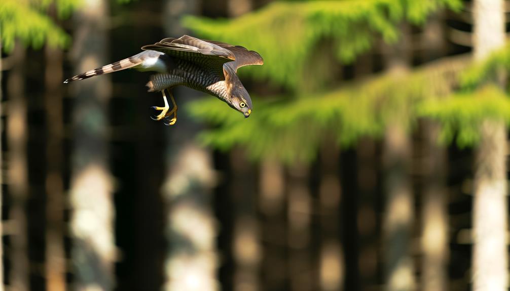 birds food capturing skills