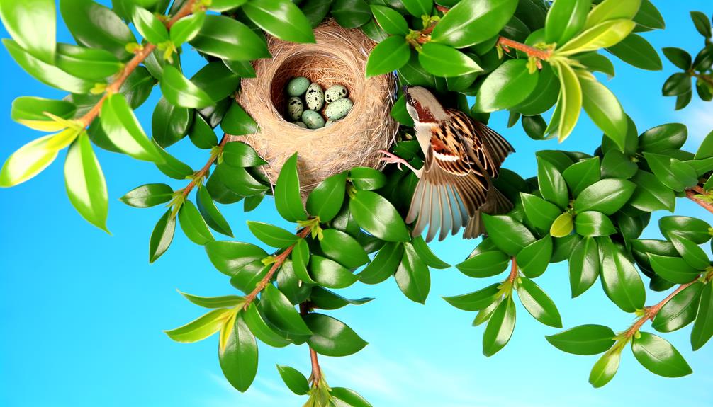 birds mate in spring