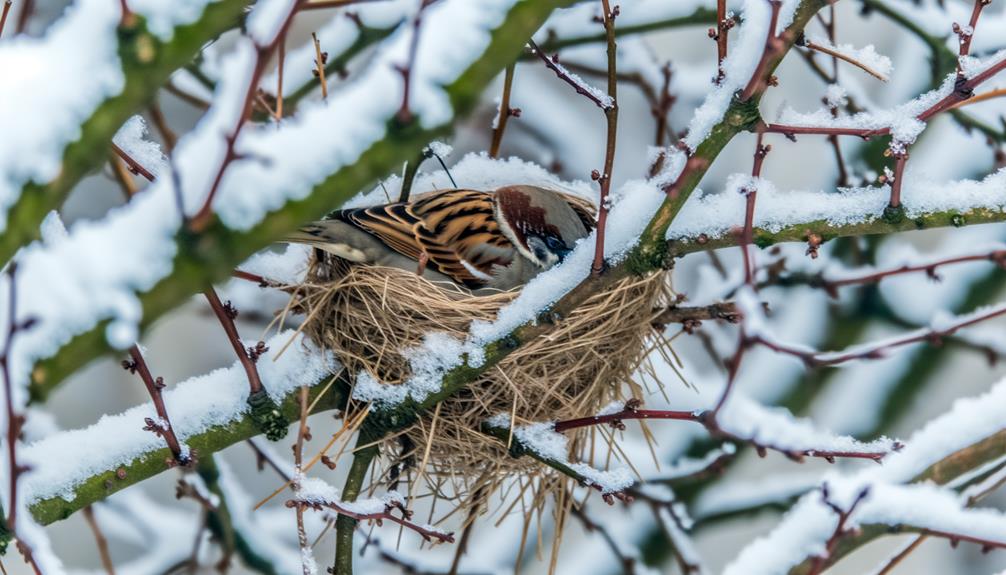 birds mating and nesting