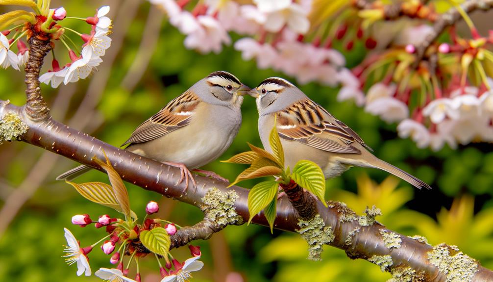 birds mating rituals observed