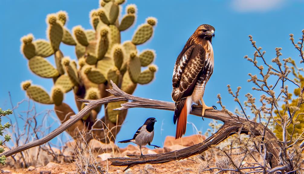 birds of prey hunting