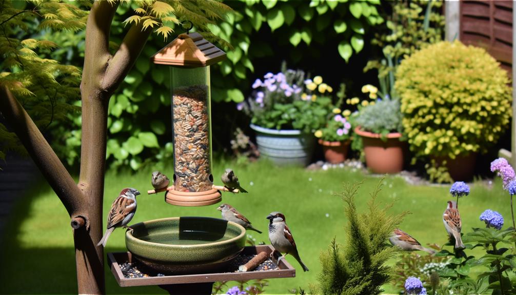 caring for house sparrows