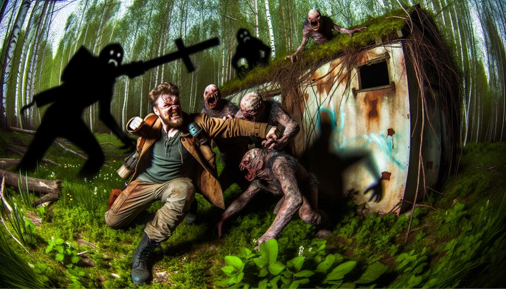 clearing out zombie infestation