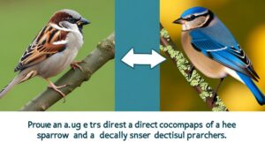 comparing size of birds