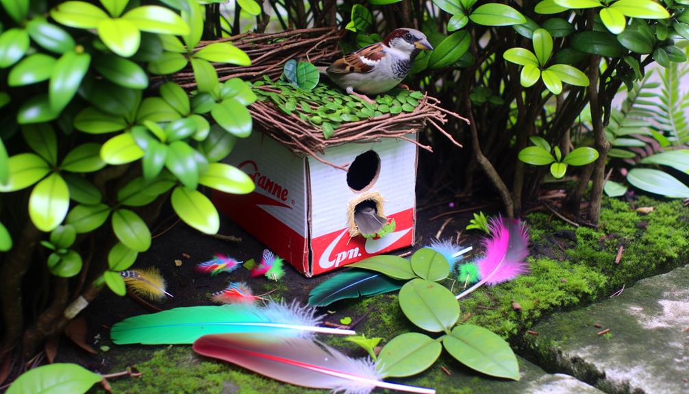 diy sparrow house tutorial