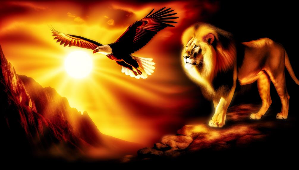 eagles and lions majesty