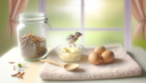feeding baby sparrows naturally
