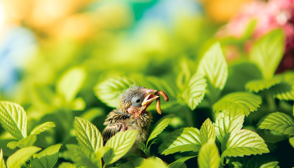 feeding baby sparrows properly