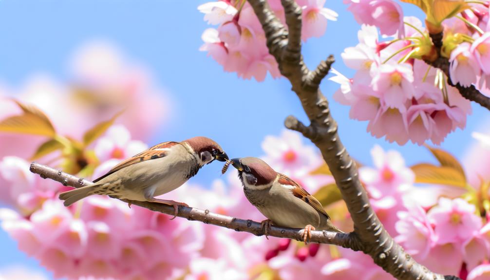 feeding behavior in birds