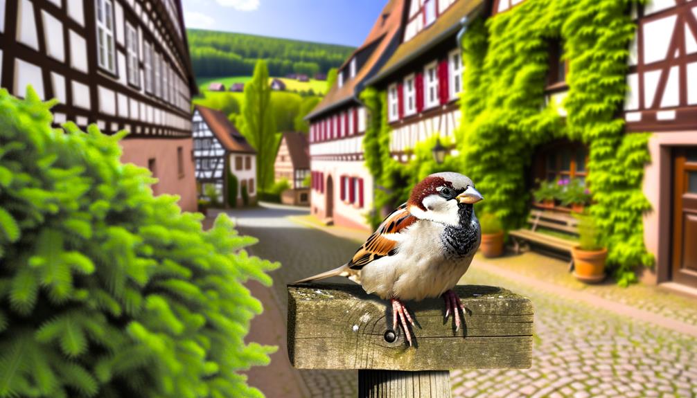 german name for sparrow
