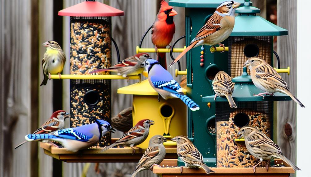house sparrow feeder control