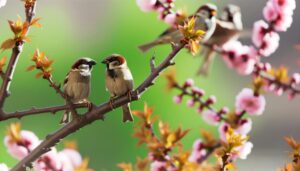 house sparrows are monogamous