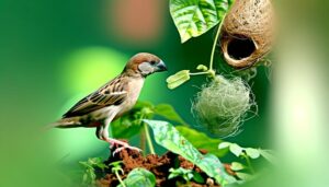 house sparrows are not weaver finches