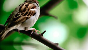 house sparrows claws length