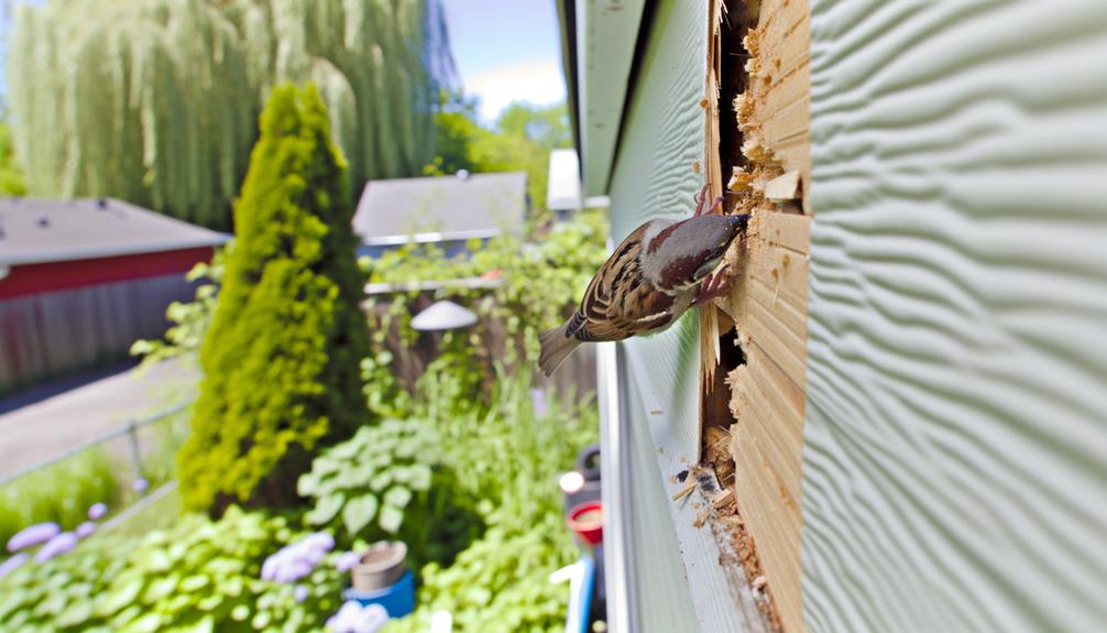 house sparrows damage crops