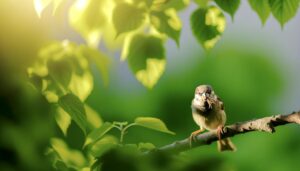 house sparrows eat spiders