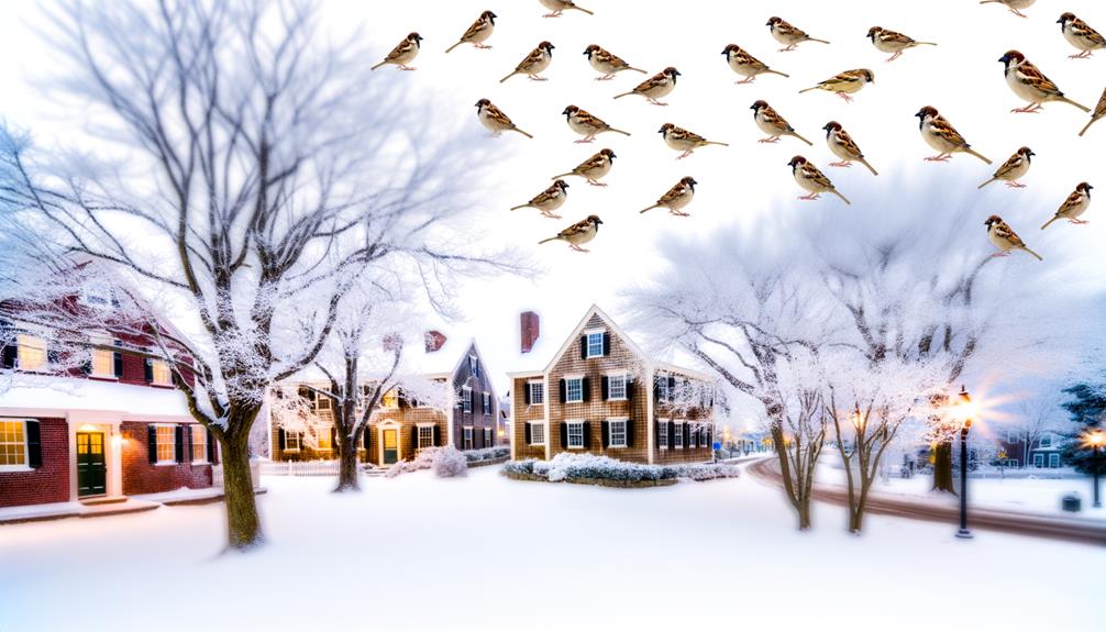 house sparrows in massachusetts