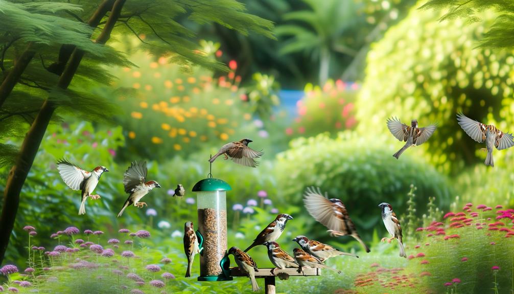 house sparrows lifespan query
