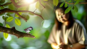 house sparrows recognize humans