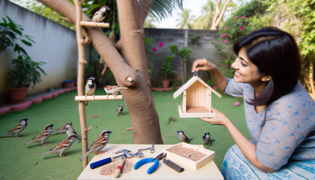 install and maintain feeders