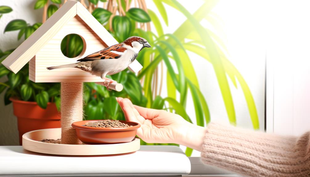 managing house sparrow population