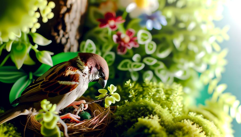 monitoring bird nest building