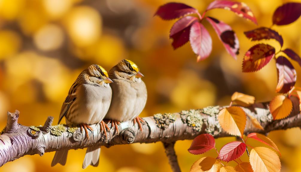 monogamous behavior in sparrows