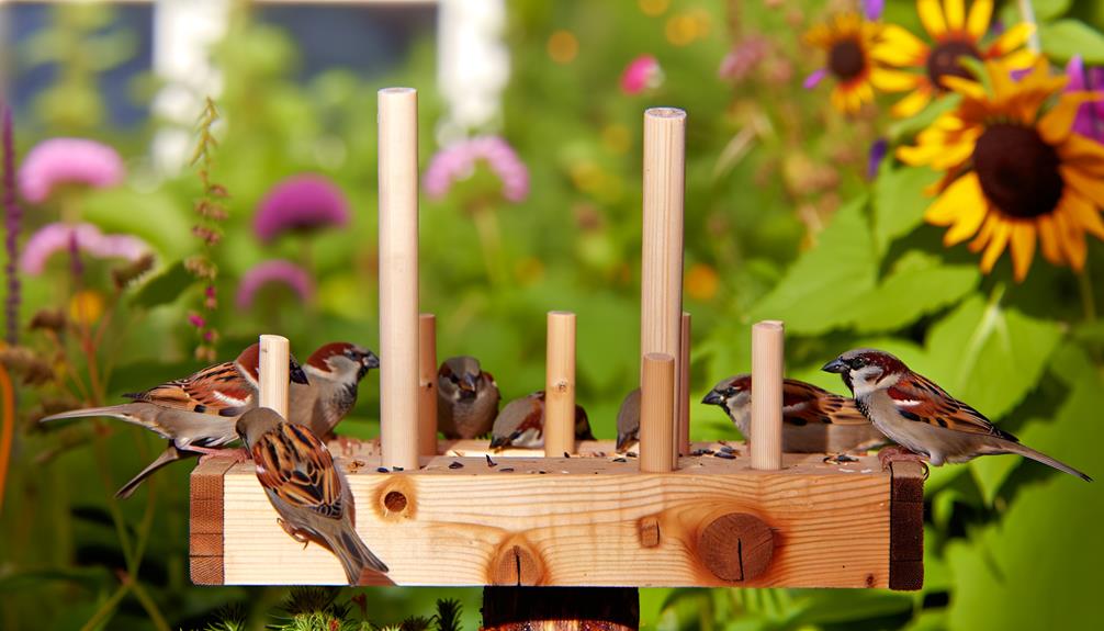 mount bird feeders higher