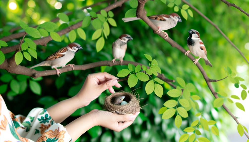 moving bird s nest home