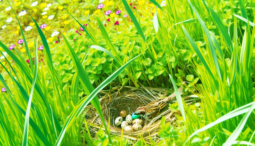 nesting ground dwelling bird species