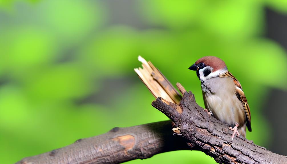 passer montanus bird species