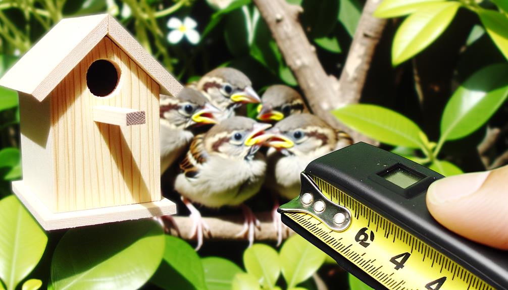 perfect birdhouse size guide