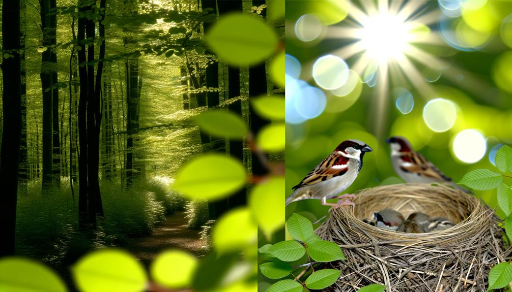 protecting sparrow homes carefully
