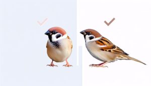 sexual dimorphism in sparrows