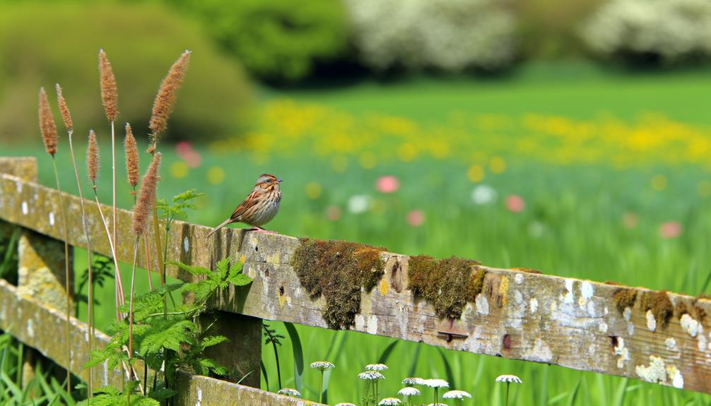 song sparrows in britain