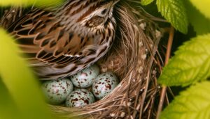 song sparrows lay three