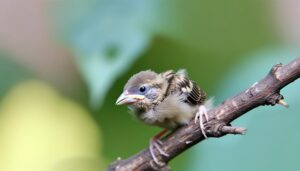 sparrow chicks vocalize uniquely