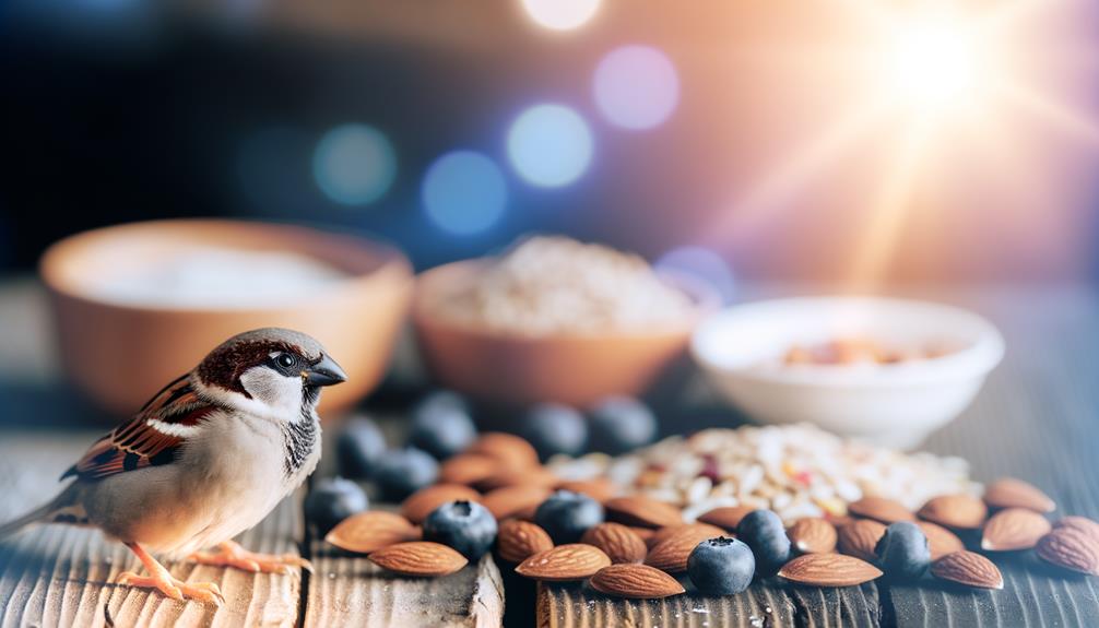 sparrow for food nutrition