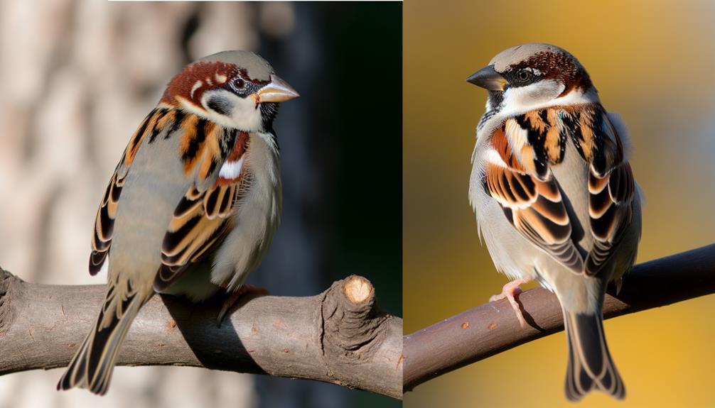 sparrow gender identification tips