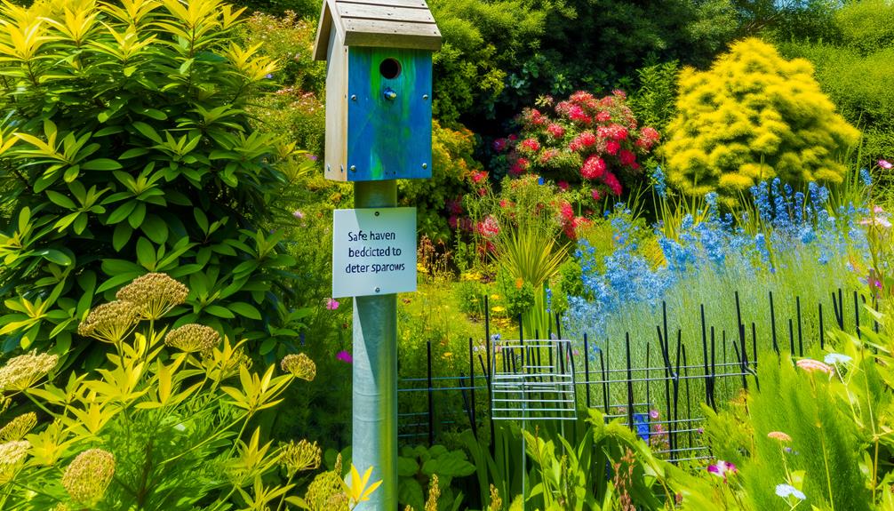 sparrow prevention in birdhouses