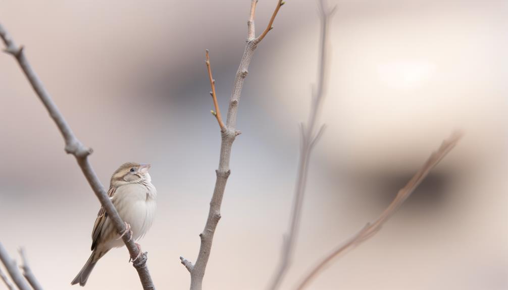 sparrow songs in spring