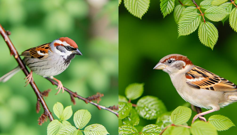 sparrow species comparison analysis