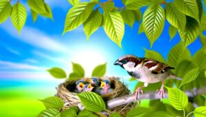 sparrows prey on nestlings