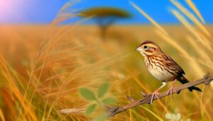 spelling savannah sparrow bird